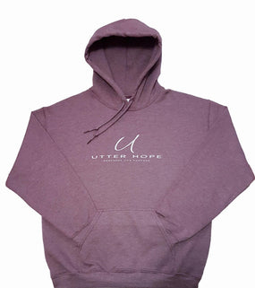 Classic Pullover Hoodie - Heather Maroon