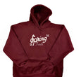 Spring Forth Pullover Hoodie - Burgundy
